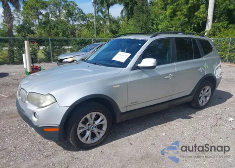 2010 BMW X3 xDrive30I из США, поврежденный, VIN WBXPC9C44AWJ34472